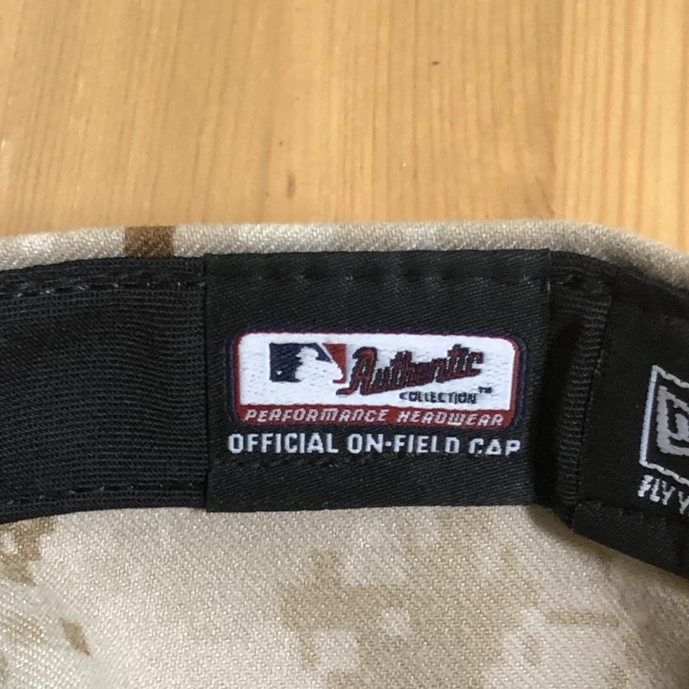 New York Yankees New Era 59FIFTY 2014 MLB Memorial Day Fitted Cap Sz 7 5/8 Camo
